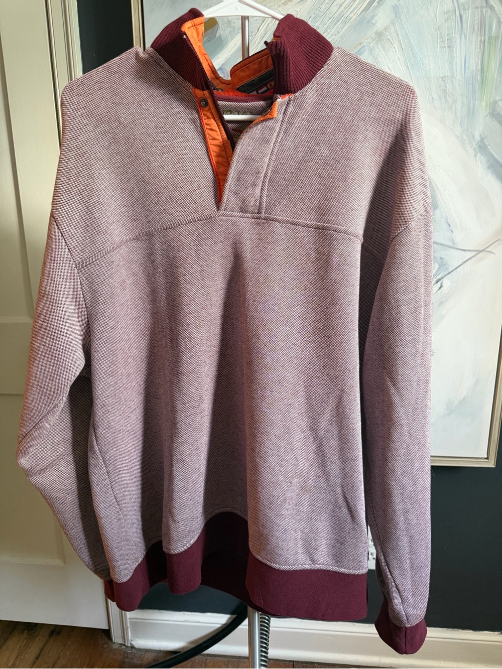 Orvis Men’s Quarter Zip Pullover